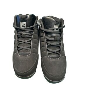 Fila DLS Foam Black High Top Sneakers Shoes Women's Athletic Comfortable